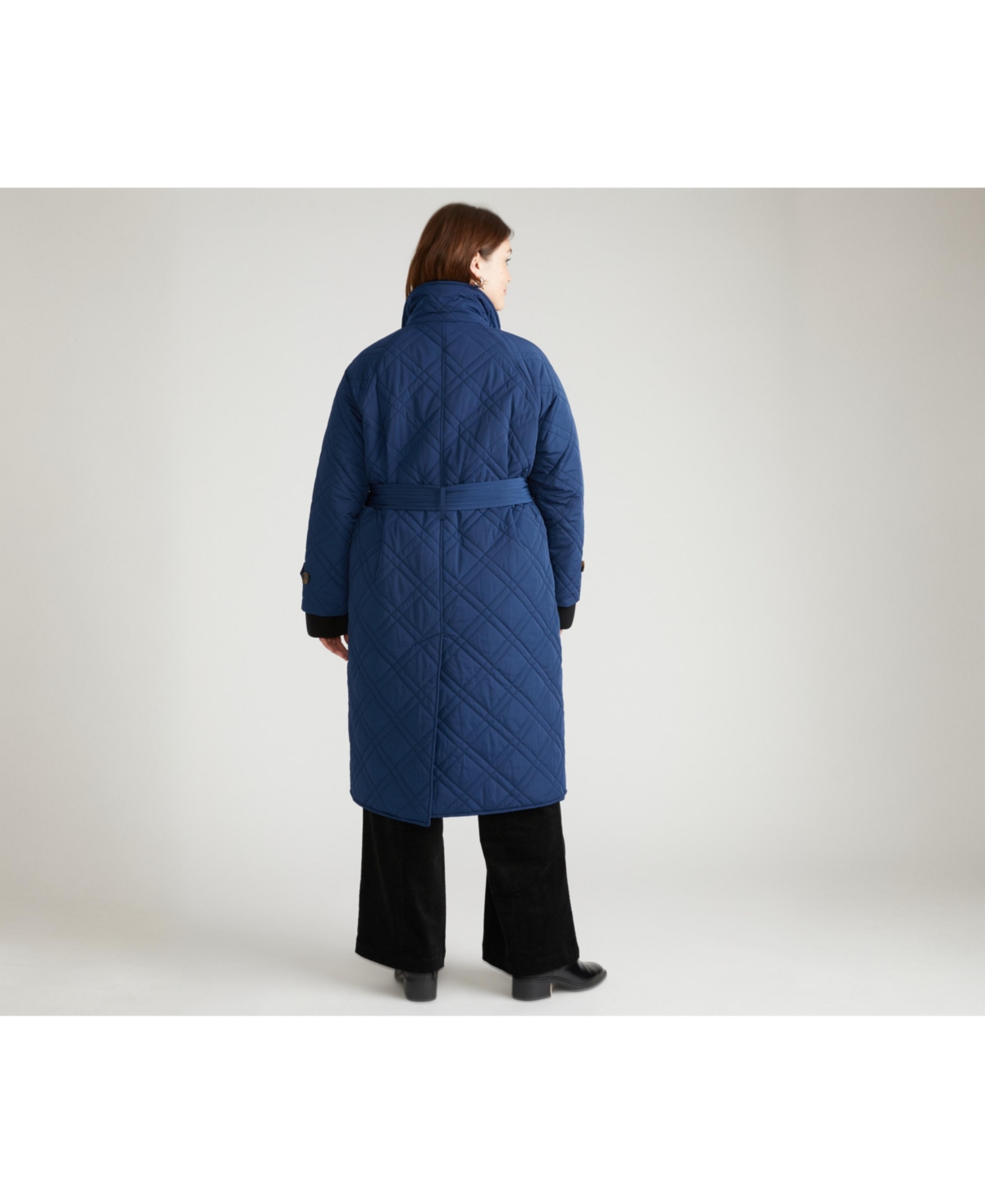 Universal Standard Plus Nehra Quilted Coat