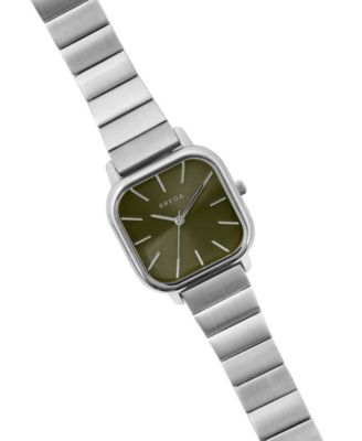 Women's 'Esther' 1735a Silver Stainless Steel Bracelet Watch, 26mm