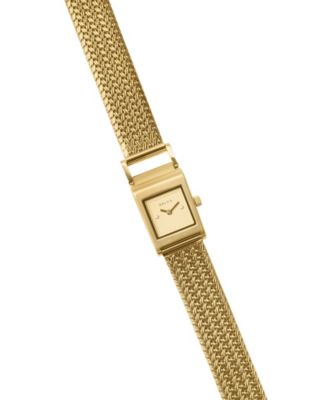 Women's 'Revel Tethered' Gold Mesh Bracelet Watch, 18mm