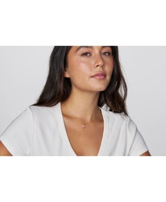 14k Gold-Plated Hallie Short 18" Pendant Necklace