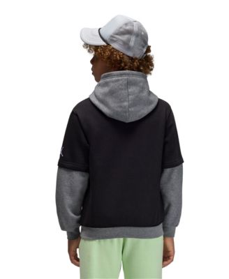 Boys' 8-20 MJ Future Flight Drop Shoulder Long-Sleeve Hoodie