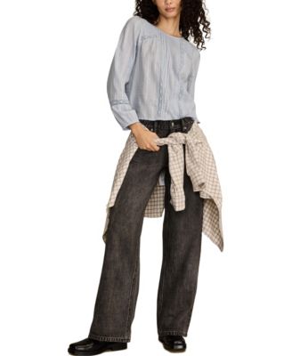 Women's Long-Sleeve Novelty Femme Top