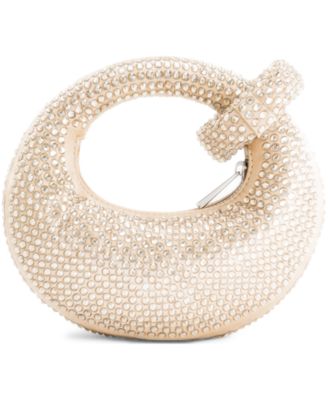 Handbags Abacus Crystal Mini Top Handle Clutch Bag