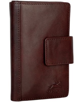 Pelle D'oro RFID Secure Snap Trifold Wallet