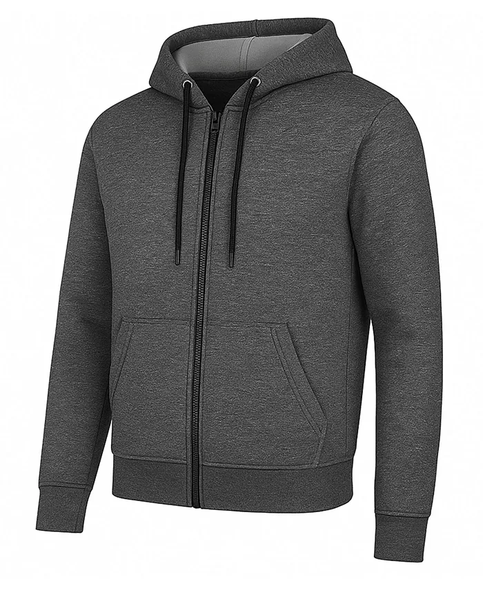 Men's Full-Zip Long-Sleeve Hoodie - thumbnail 7