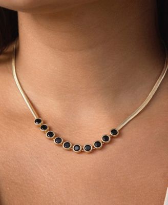 Orbit Crystal Choker Necklace