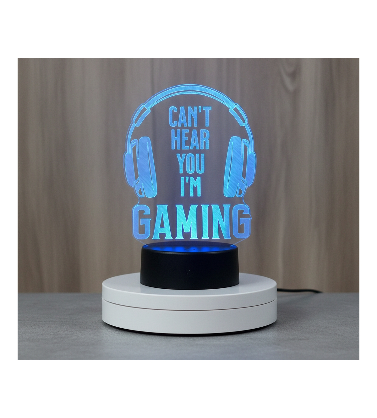3pExperts Led Game Atmosphere Light Pc - Can't hear you I'm Gaming