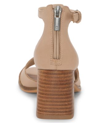 Women's Herrika Stacked Heel Crisscross Dress Sandals