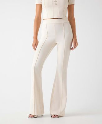 GUESS - Women's New Flared Evelina High-Waist Pants