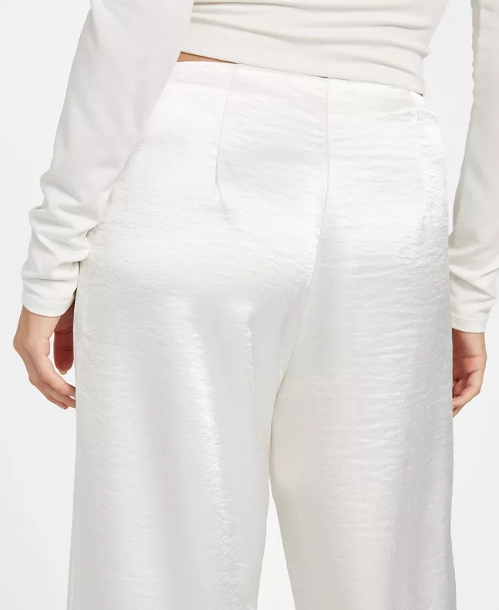 Women's Julie Satin High Rise Pants - thumbnail 4