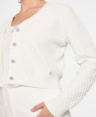 Women's Long-Sleeve V-Neck Lylah Cardigan Sweater