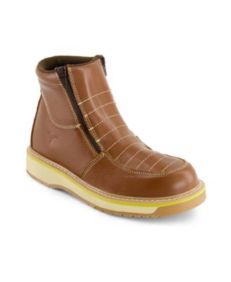 Forastero Men's Leather Booties with double zipper - Macy's