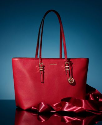 Michael Kors Quinn Large Pebbled Leather Tote Bag