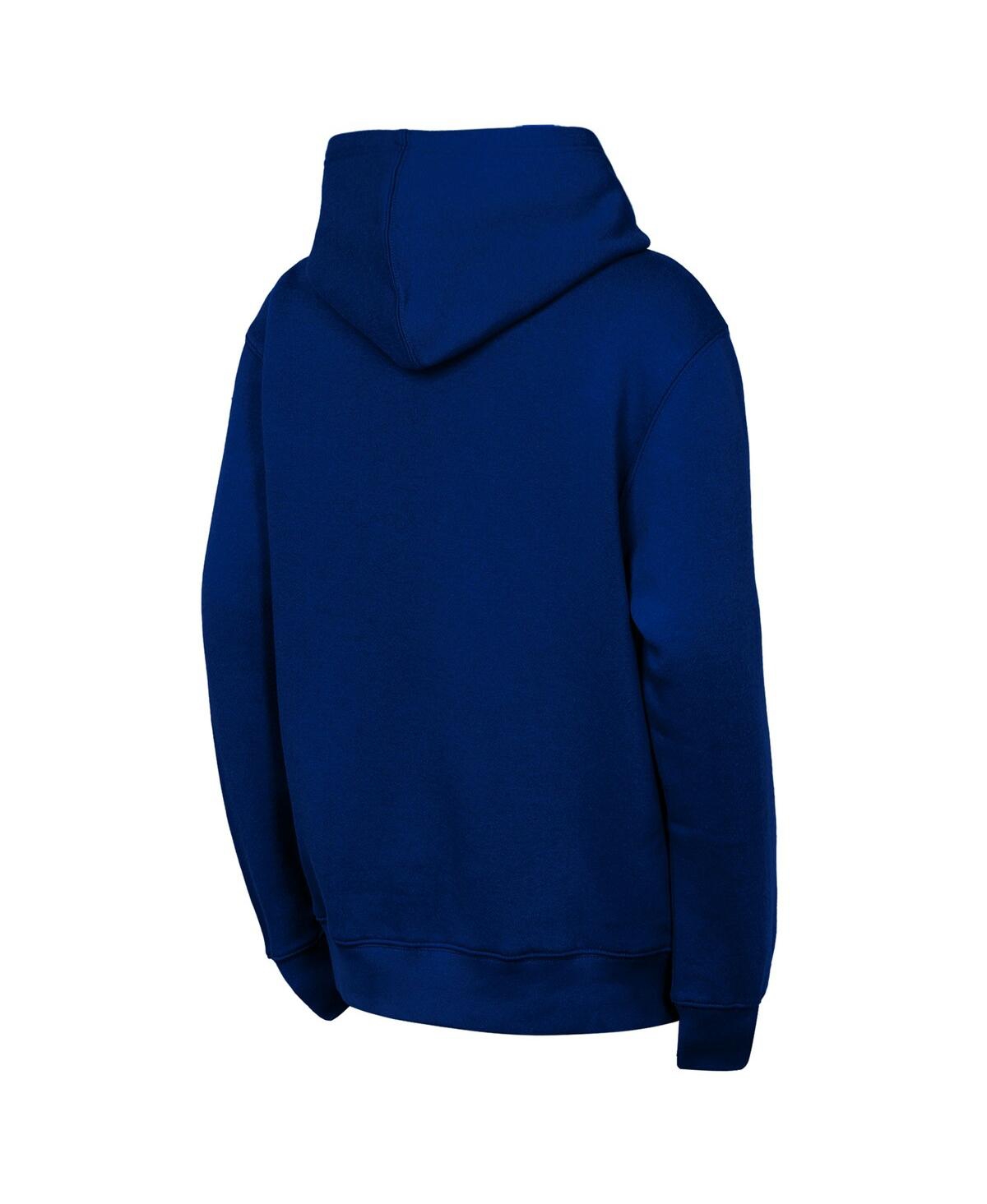 Outerstuff Big Boys And Girls Blue Tampa Bay Lightning Back To Basics Hoodie In Blue