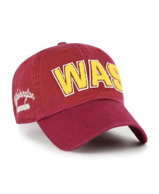 '47 Brand - Women's Burgundy Washington Commanders Zoey Clean Up Adjustable Hat
