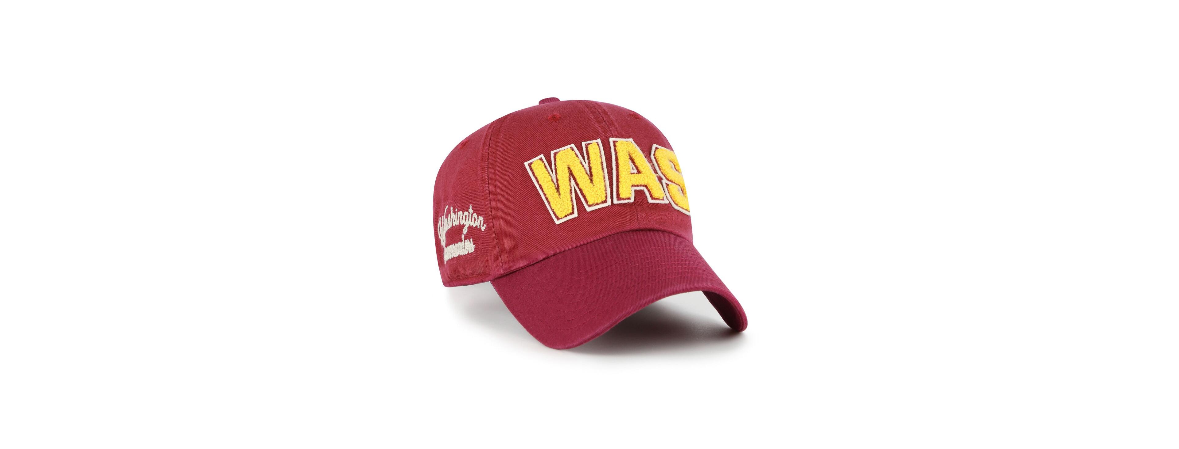 '47 Brand Women's Burgundy Washington Commanders Zoey Clean Up Adjustable Hat