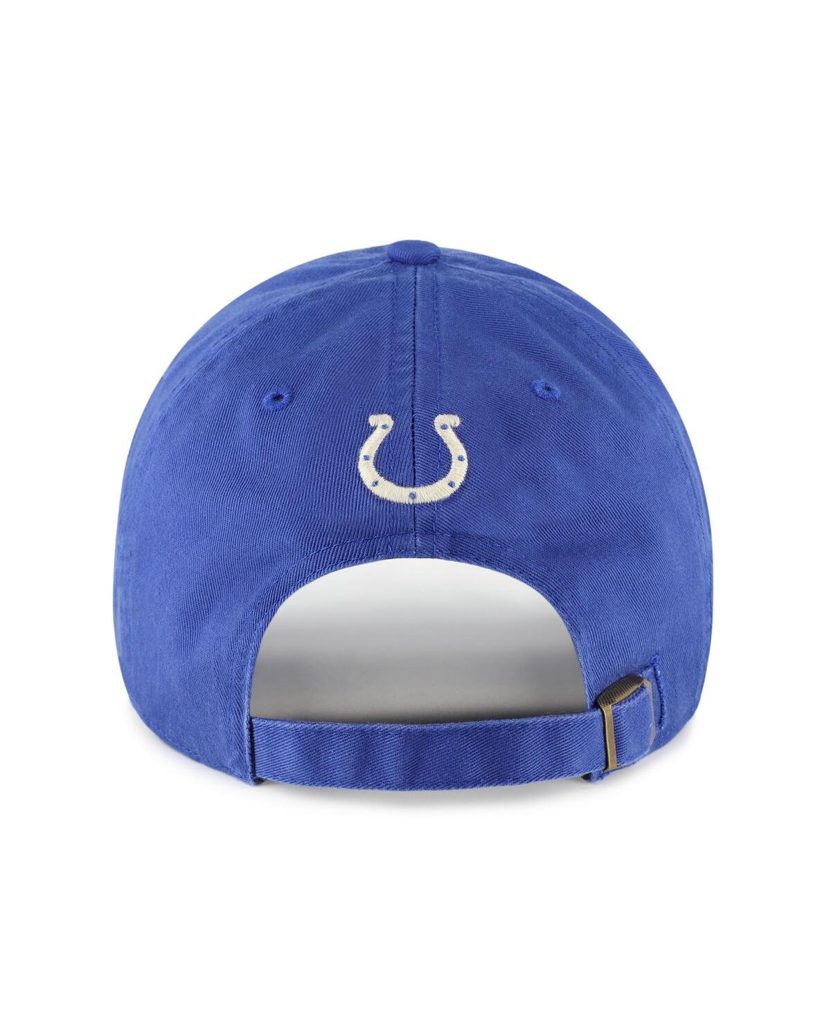 47 Brand Women's Royal Indianapolis Colts Zoey Clean Up Adjustable Hat In Blue