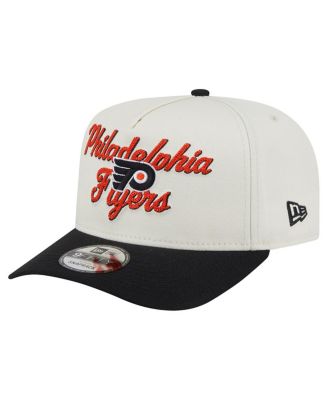 New Era - Men's Cream/Black Philadelphia Flyers Chainstitch 9FIFTY A-Frame Snapback Hat