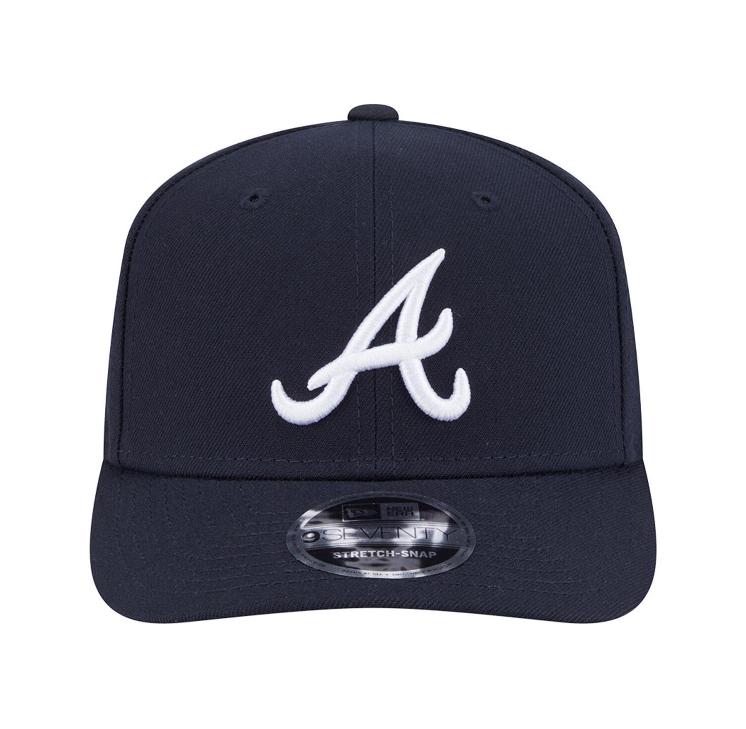 Men's Navy Atlanta Braves Performance 9SEVENTY Adjustable Hat