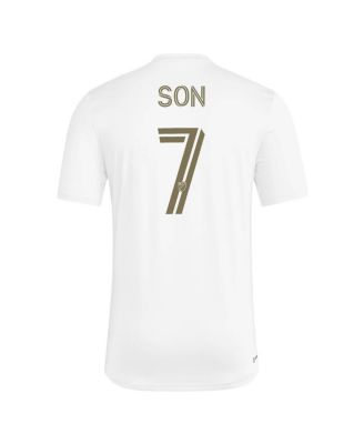 Men's Son Heung-Min White LAFC Pre-Game T-Shirt