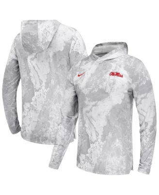 Nike - Men's Camo Ole Miss x Realtree XTREME Dri-FIT Hooded Long Sleeve T-Shirt