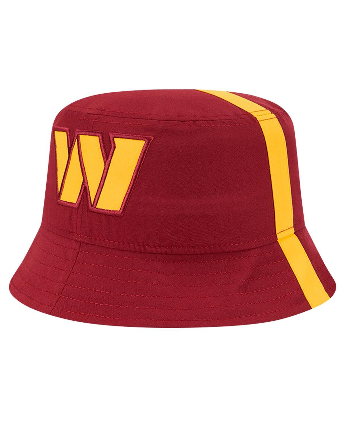 New Era Men's Burgundy Washington Commanders Helmet Bucket Hat
