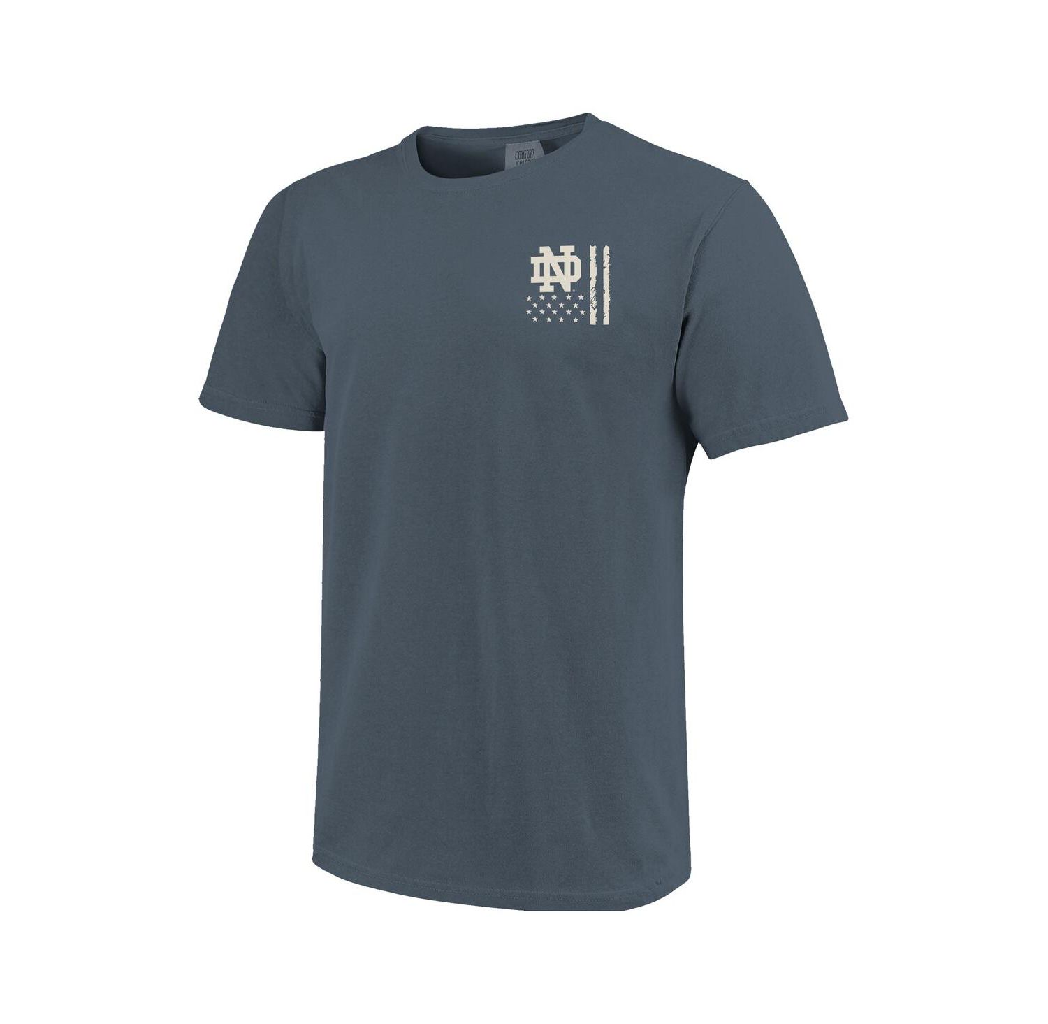 Men's Navy Notre Dame Fighting Irish Comfort Colors OHT Camo Overlay T-Shirt