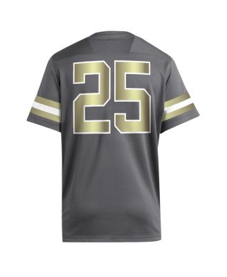 Men's 25 Gray Georgia Tech Yellow Jackets Premier Jersey