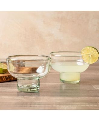 Handblown Margarita Glass - Set of 2