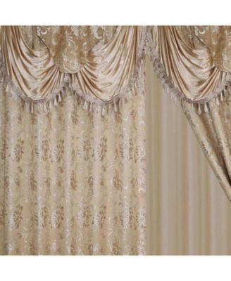 Clayton 2-Piece Double Panel Modern Energy Saving Grommet Curtain Panels - Each Panel 54" X 84" Taupe