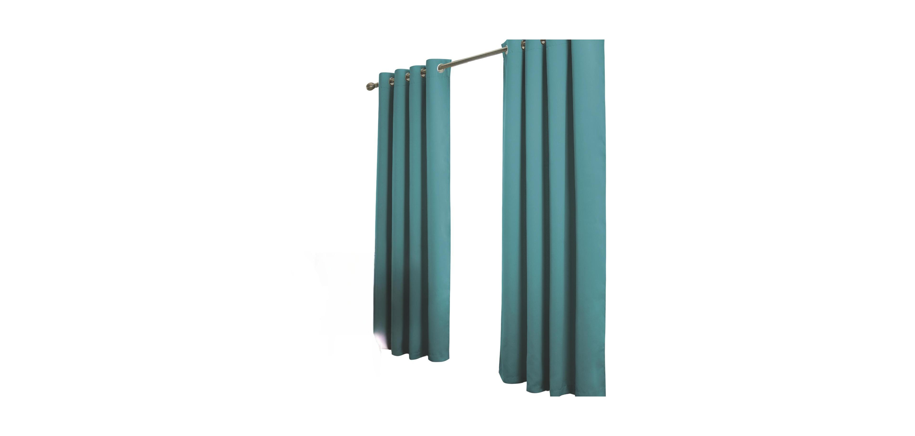 Rt Designer Collection Anchorage Blackout Grommet Luxurious Modern Design Curtain Panel 54" x 95"