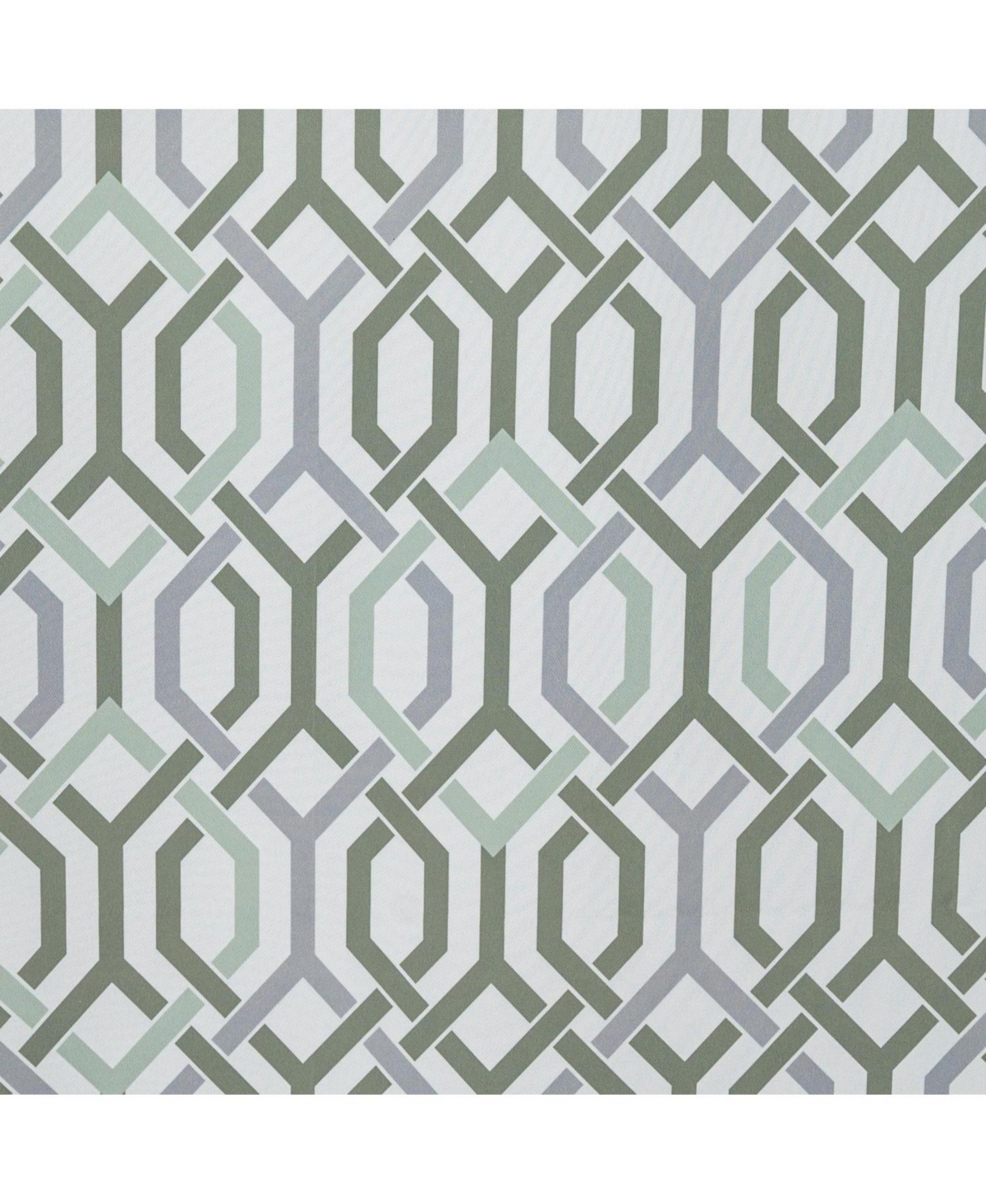 Rt Designer Collection Rory Printed Blackout Luxurious Decorative Grommet Curtain Panel 54" x 84"