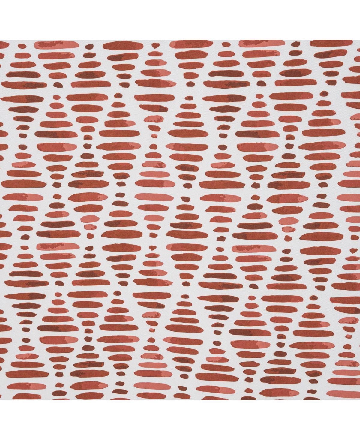 Rt Designer Collection Justice Printed Blackout Luxurious Decorative Grommet Curtain Panel 54" x Spice