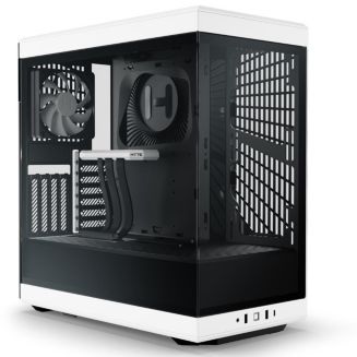 HYTE Y40 S-Tier Aesthetic Panoramic Tempered Glass ATX Mid-Tower Gaming ...
