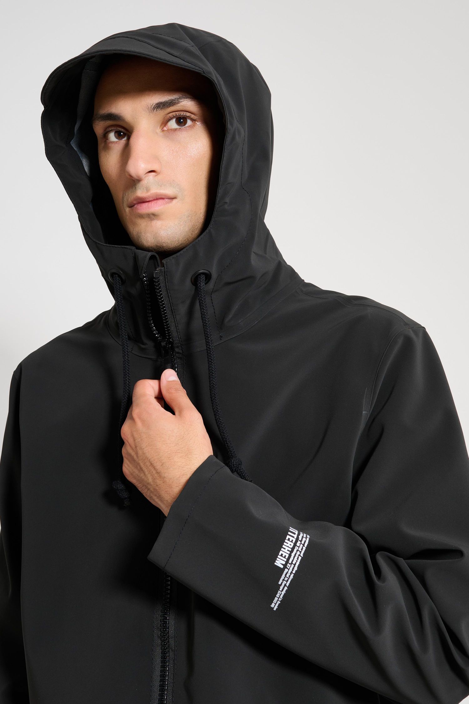 Men's Stockholm Patch Matte Raincoat