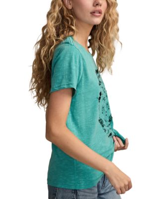 Women's Hamsa Butterfly Frame Crewneck T-Shirt