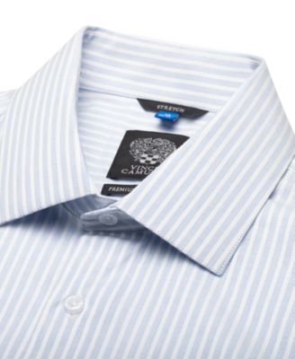 Men's Solid Slim-Fit Dress Shirt