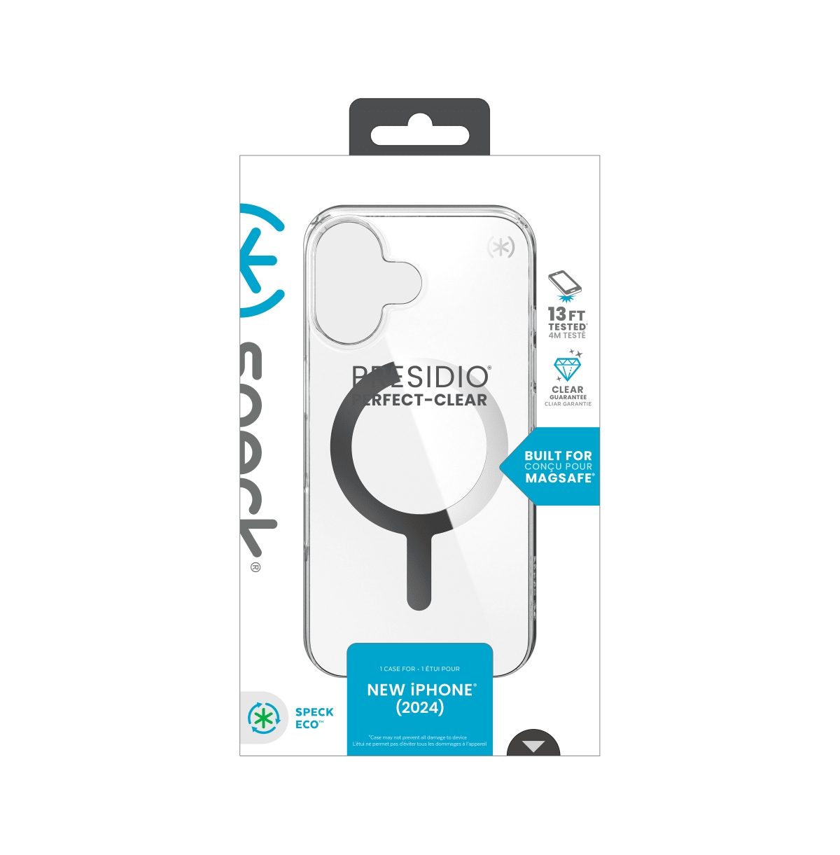 Speck Presidio Perfect Clear MagSafe Case for Apple iPhone 16