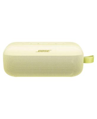 SoundLink Flex 2nd Gen Bluetooth Speaker, Citrus Yellow, Bundle with Hard Shell Travel Case