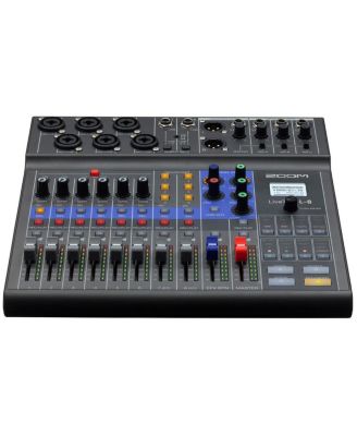 LiveTrak L-8 Portable 8-Channel Digital Mixer and Multitrack Recorder