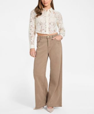 Women's Long-Sleeve Imani Lace Top