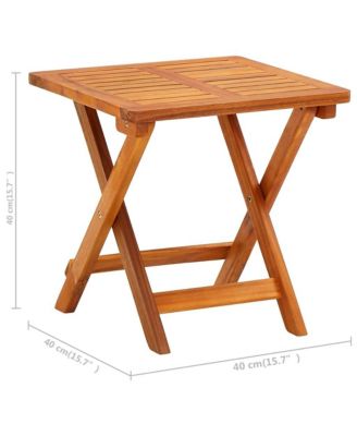 Table Acacia Wood Solid Sunlounger