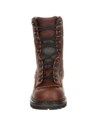 Men's AMP LT Logger Composite Toe Low Heel Waterproof Work Boot