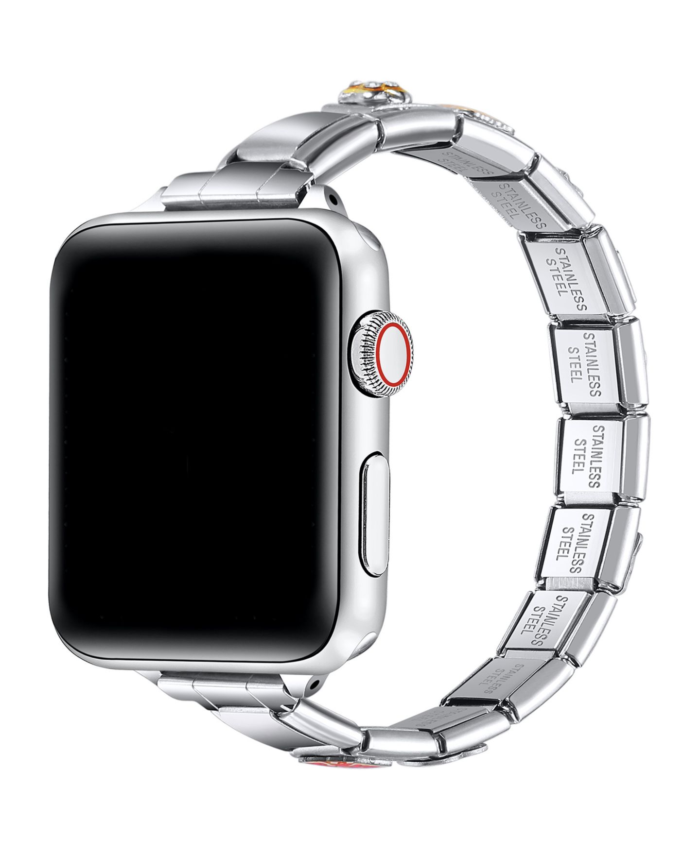 Женский ремешок для часов Posh Tech Nostalgic Charm Band for Apple Watch, цвет: Серебряный — фото 1