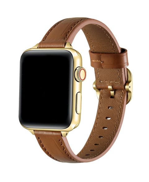 Ремешок для часов Posh Tech Carmen Skinny Croc Leather Band for Apple Watch