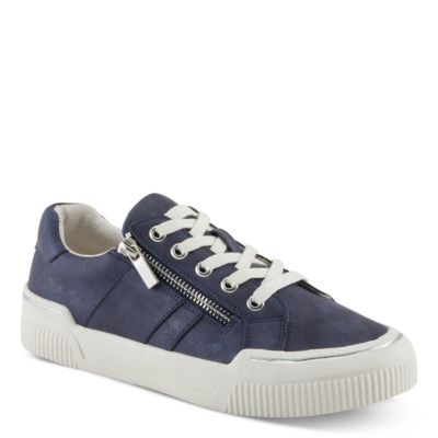 Darah Fashion Sneaker with Soft Side Zipper