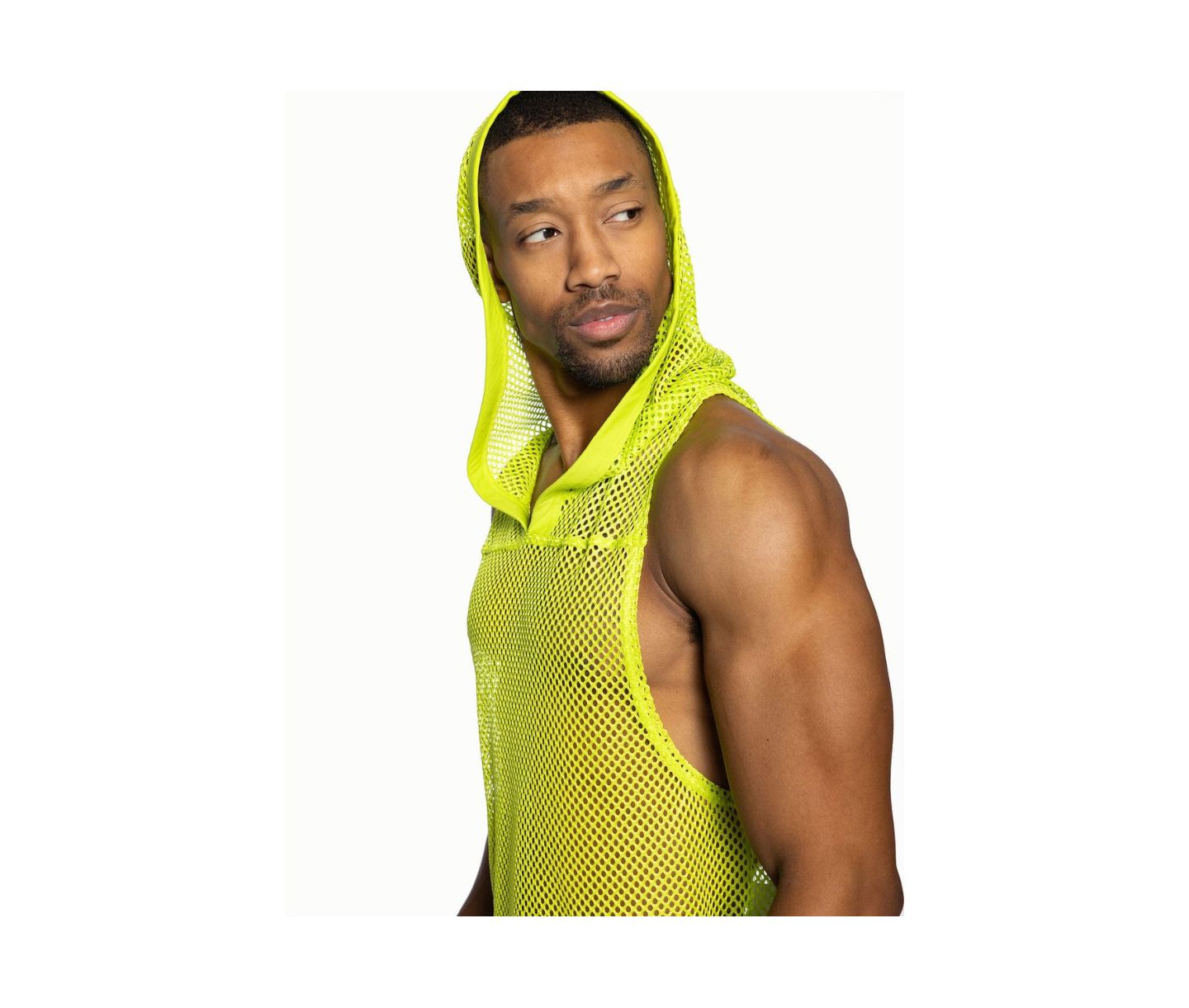 Мужской топ BIKE Athletic Sleeveless Practice Jersey, цвет: Яркий зелёный — фото 2