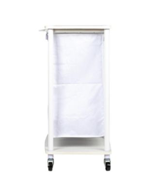 3-Bag Laundry Sorter, White