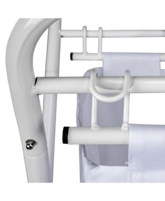 Rolling Laundry Hamper,  2 Load Capacity