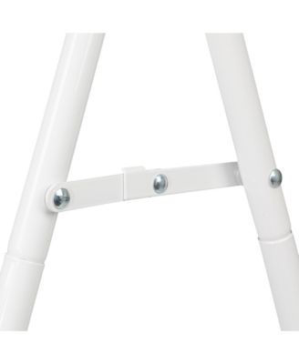 Valet Folding Clothes Rack, White